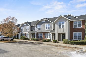 Private apartment or townhome entry